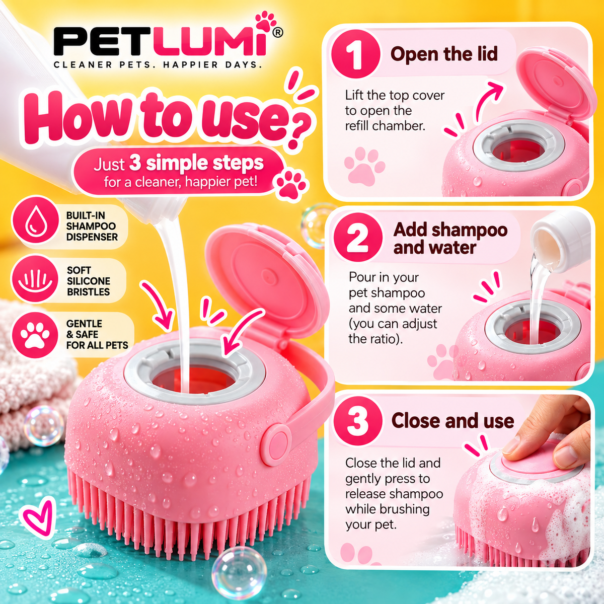PetLumi BathBrush™
