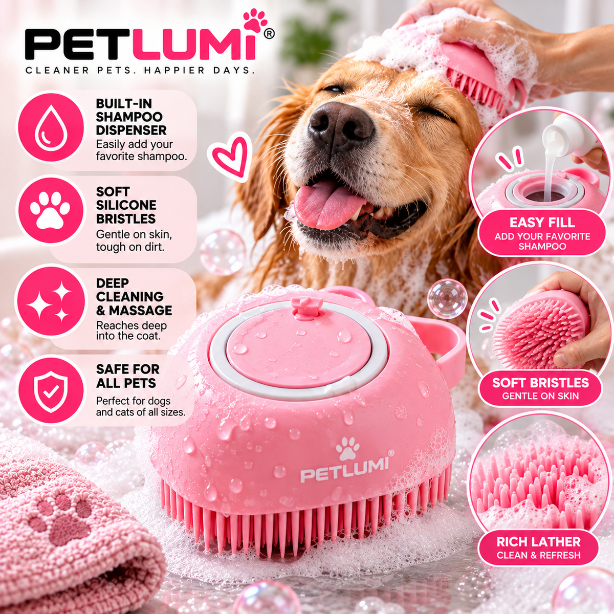 PetLumi BathBrush™