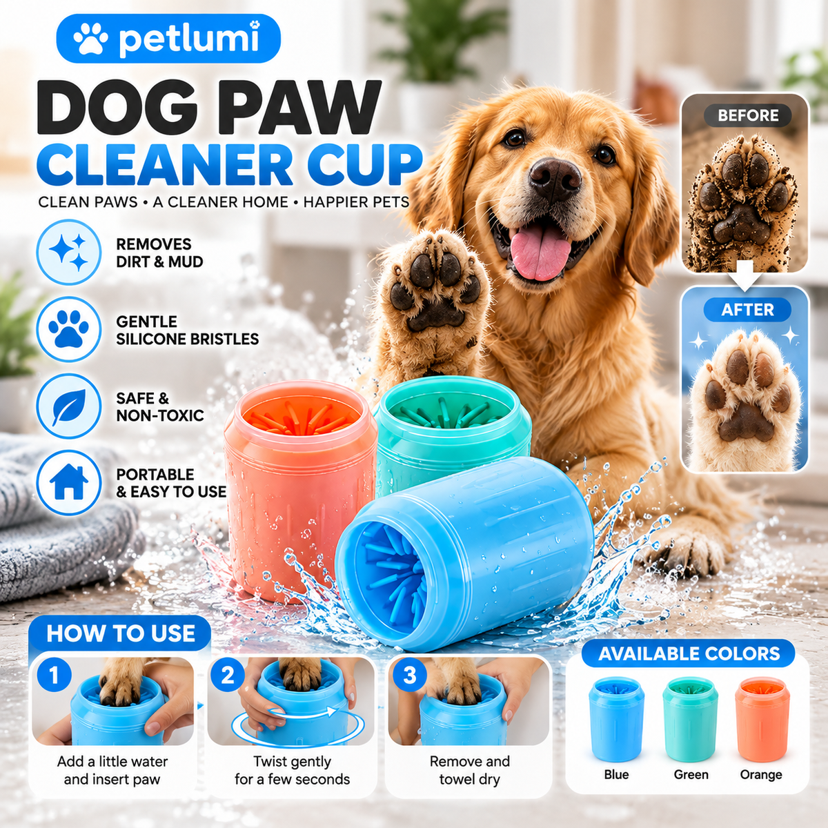 Petlumi CleanPaws™